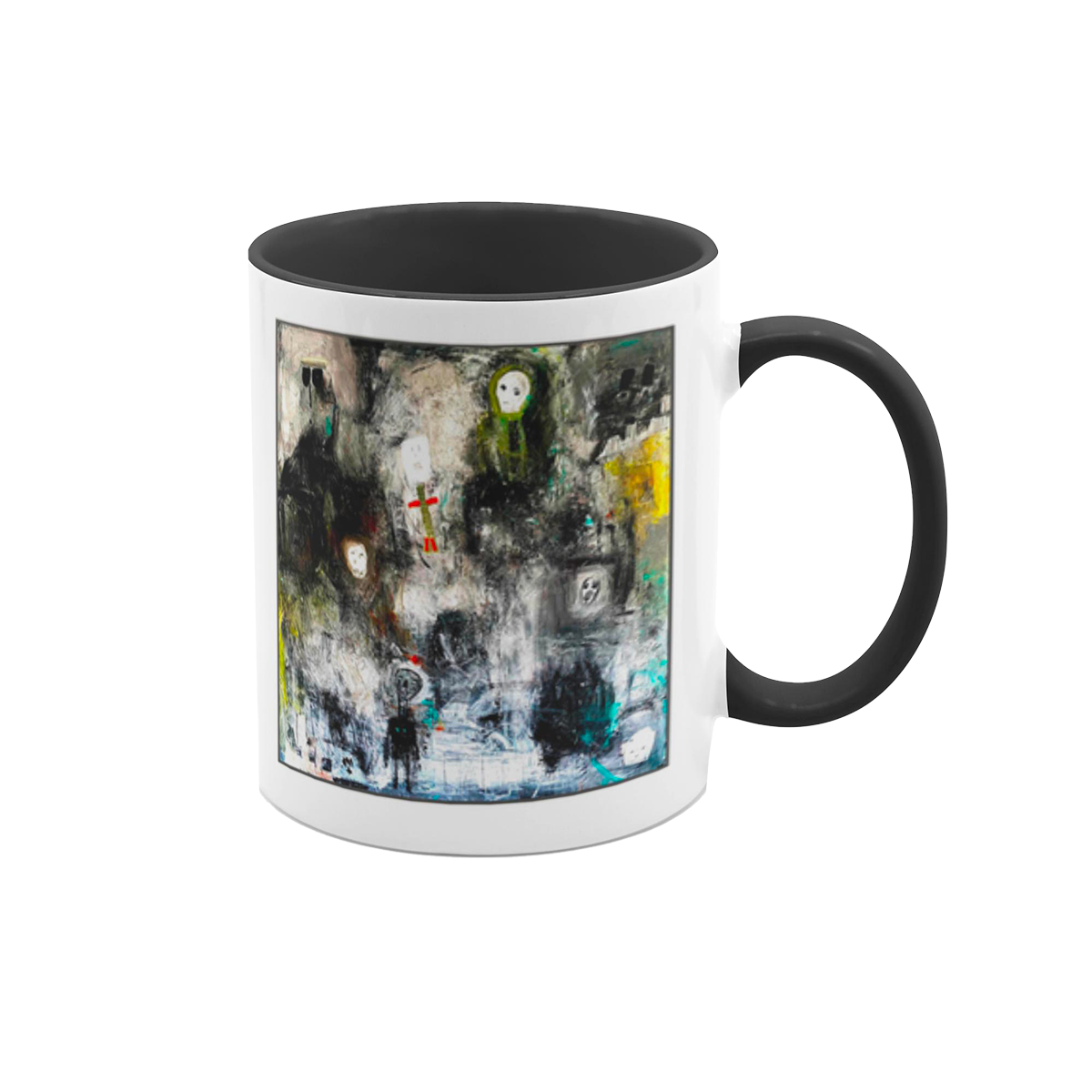 In Heaven Everything Is Fine - Accent Mug