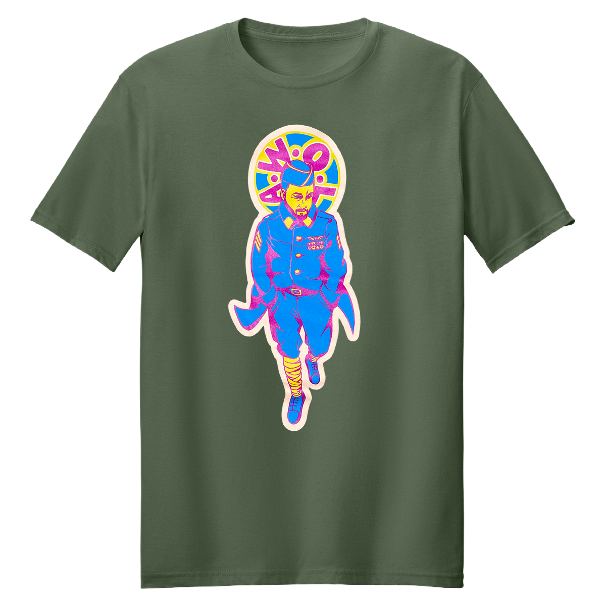 A.W.O.L. Green Tee