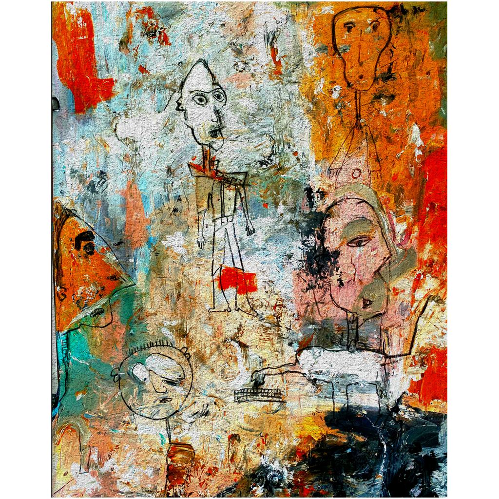 Treat Me Like A Human Being - Giclee Art Print